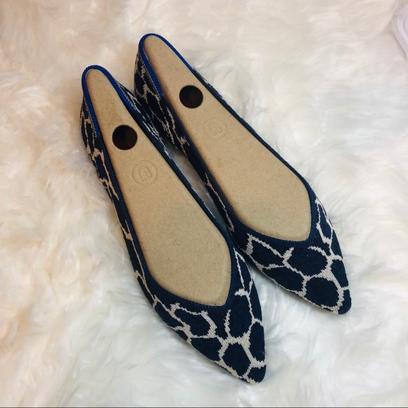 ROTHY’S BNIB Indigo Giraffe Point - Picture 4 of 14